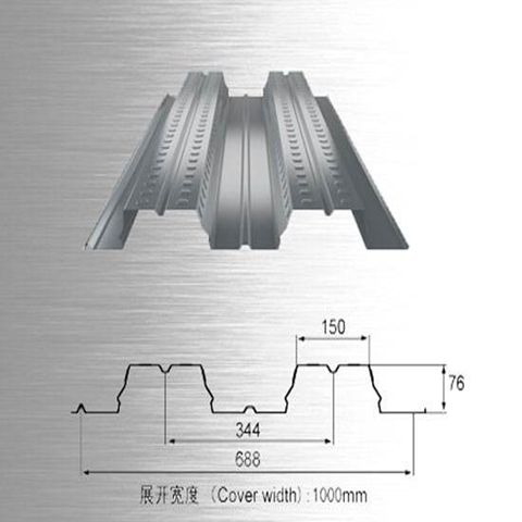 哈密鋼結(jié)構(gòu)YX76-344-688型樓承板
